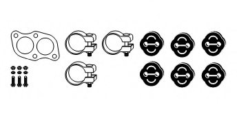 HJS 82 14 1998 Mounting Kit, exhaust system